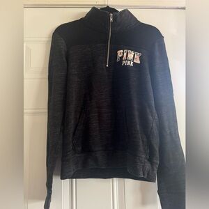 Victoria's Secret PINK Black Sweatshirt